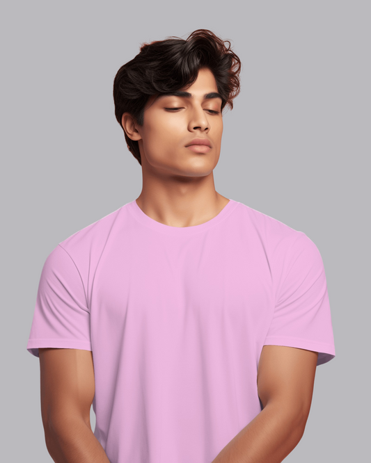 Lavender Premium Plain T-Shirt By SkyRein